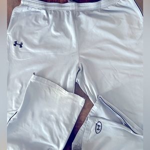 Worn UA pants. Just trying to get rid of them